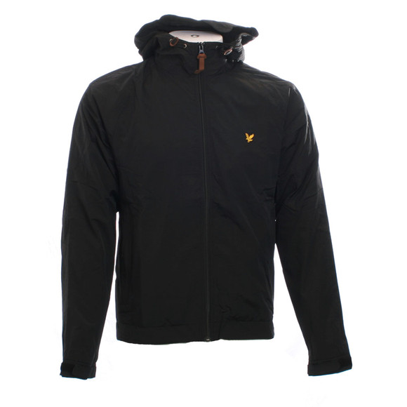 Lyle & Scott Mens Black Lyle & Scott Black Shell Jacket main image