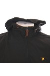 Lyle & Scott Mens Black Lyle & Scott Black Shell Jacket