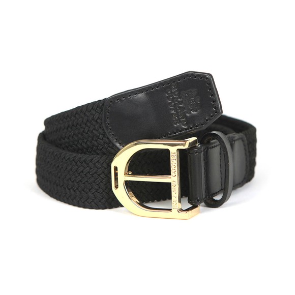 Holland Cooper Womens Black Stirrup Belt main image