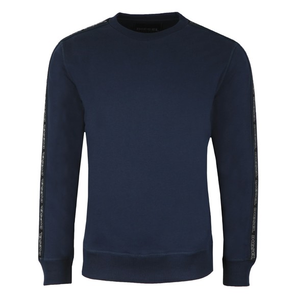 Diesel Mens Blue Tape Willy Sweatshirt main image