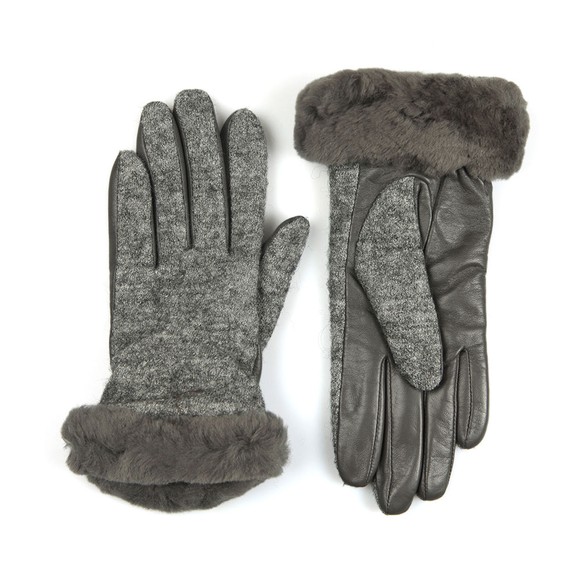 gray ugg gloves