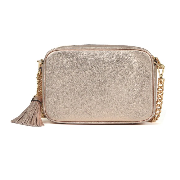 Michael Kors Womens Pink Ginny Metallic Leather Crossbody #2