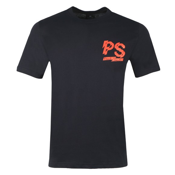 PS Paul Smith Mens Blue Logo T-Shirt #1