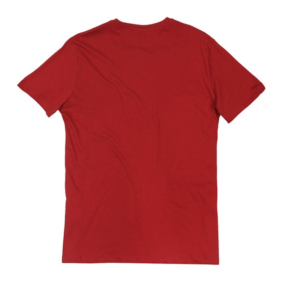 BOSS Bodywear Mens Red Basic Loungewear T-Shirt #2