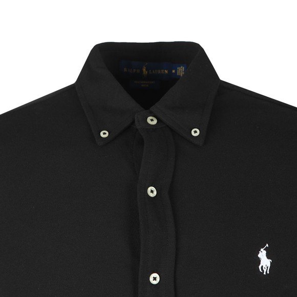 Polo Ralph Lauren Mens Black Featherweight Mesh Shirt main image