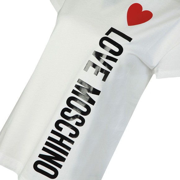 Love Moschino Side Logo Core T-Shirt Oxygen Clothing