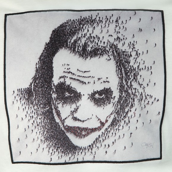 Limitato Mens White Joker T-Shirt main image