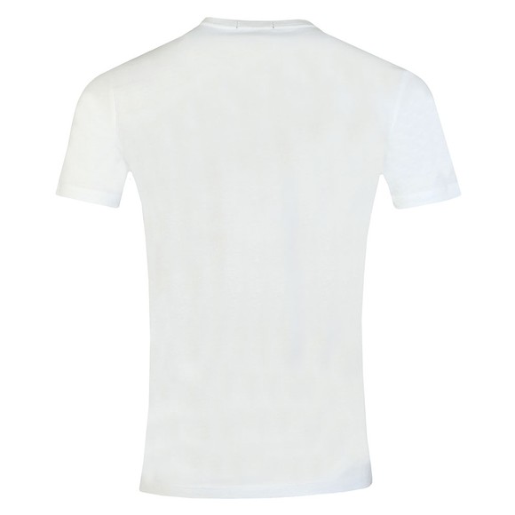 Replay Mens White Graphic Beach Logo T-Shirt main image