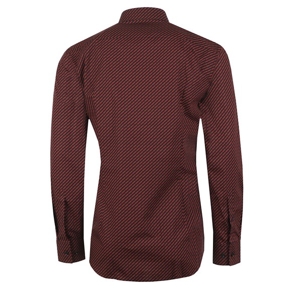 HUGO Mens Red Kenno Pattern Shirt #3
