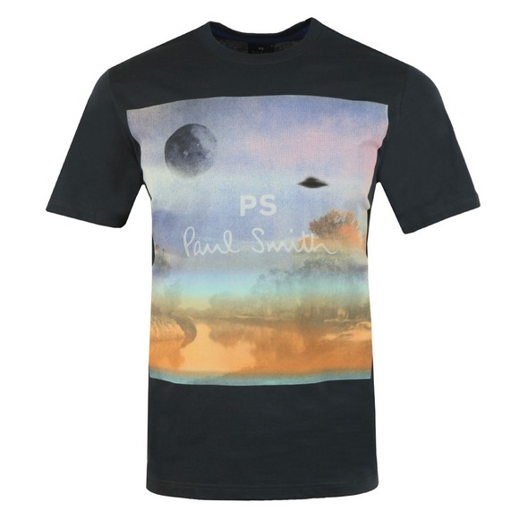 PS Paul Smith Mens Grey Utopia T-Shirt #1