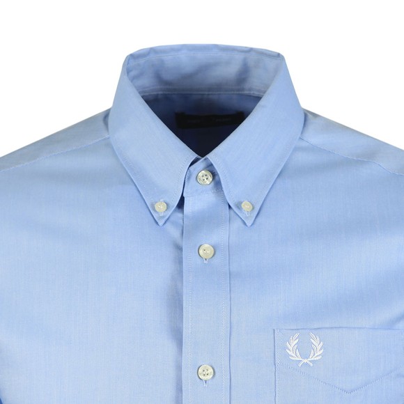 Fred Perry Mens Blue Oxford Shirt #2