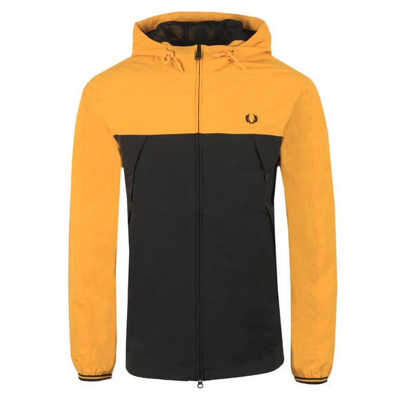 Fred Perry Mens Gold Colour Block Panel Jacket main image