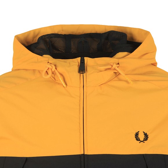 Fred Perry Mens Gold Colour Block Panel Jacket #2