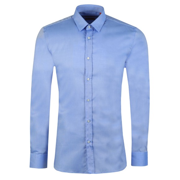 HUGO Mens Blue Elisha 02 Extra Slim Shirt main image