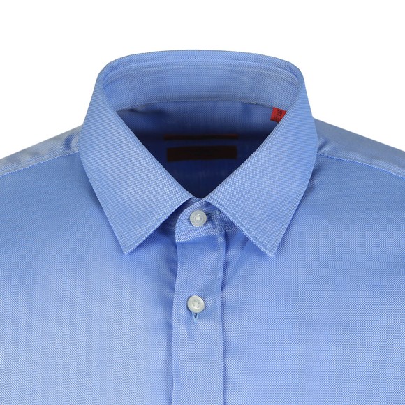 HUGO Mens Blue Elisha 02 Extra Slim Shirt main image