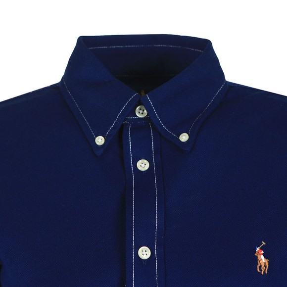 Polo Ralph Lauren Womens Blue Heidi Long Sleeve Shirt #2