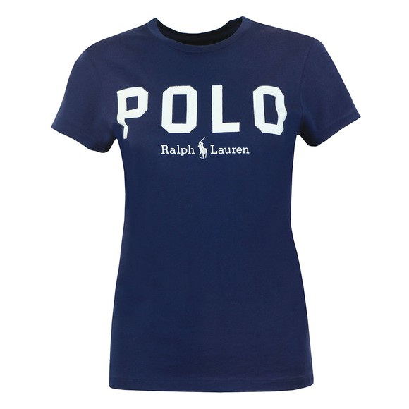 Polo Ralph Lauren Womens Blue Large Polo Short Sleeve T-Shirt main image