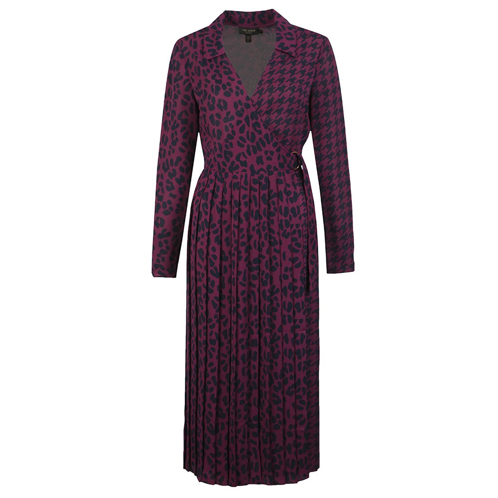 

Folita Wilderness Long Sleeve Wrap Dress