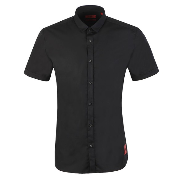 HUGO Mens Black Empson-W Short Sleeve Shirt main image