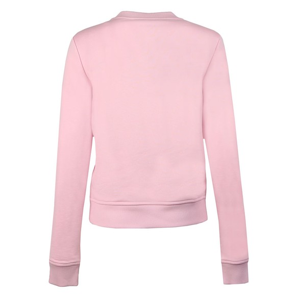 Love Moschino Womens Pink Stelline Sweatshirt #3