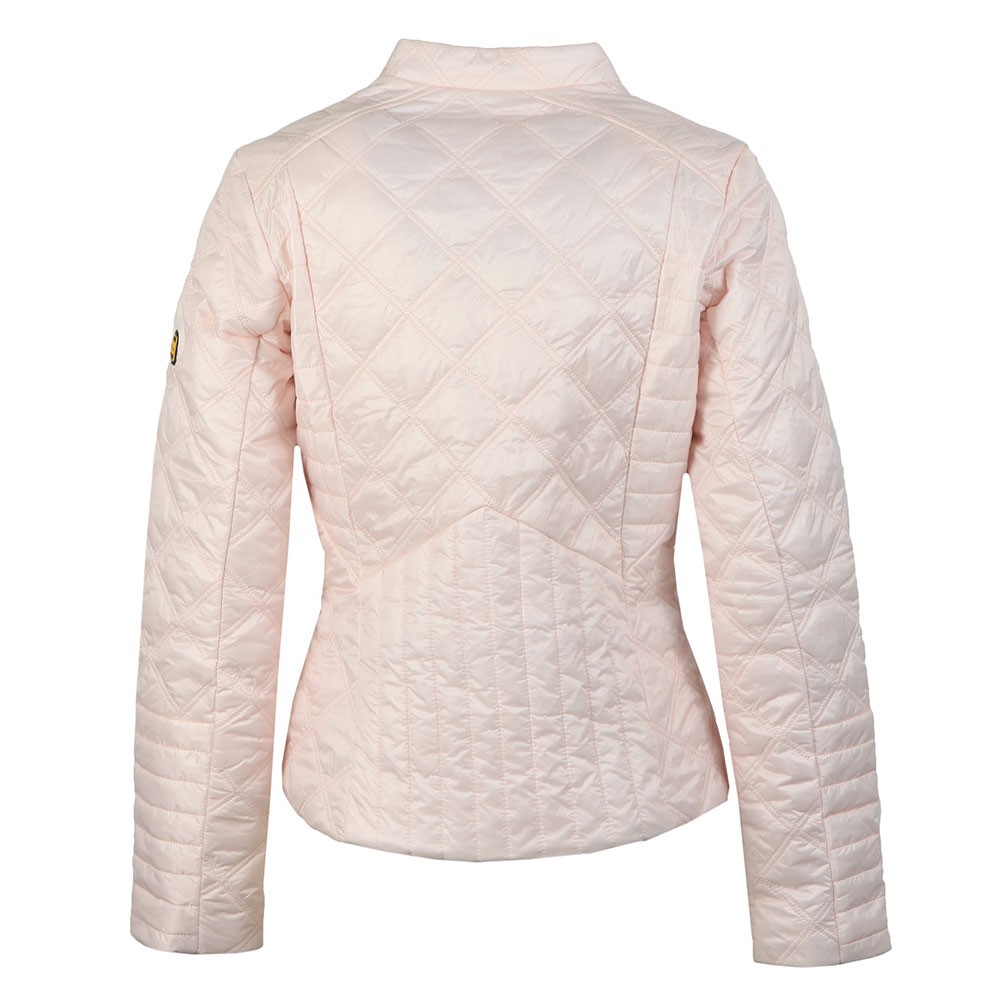 barbour international quilted freethrow biker jacket