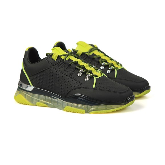 Mallet Mens Black Elmore Clear Trainer #2