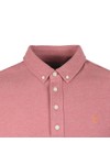 Farah Mens Pink Ricky Polo Shirt