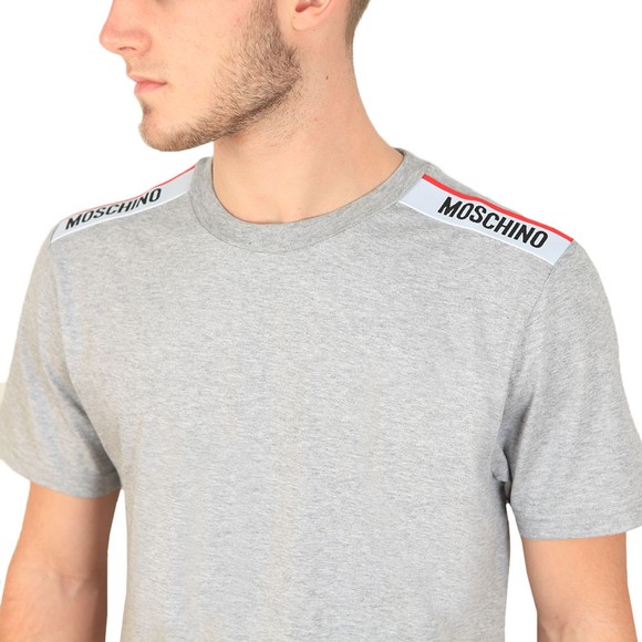Moschino Tape Shoulder T-Shirt | Oxygen Clothing