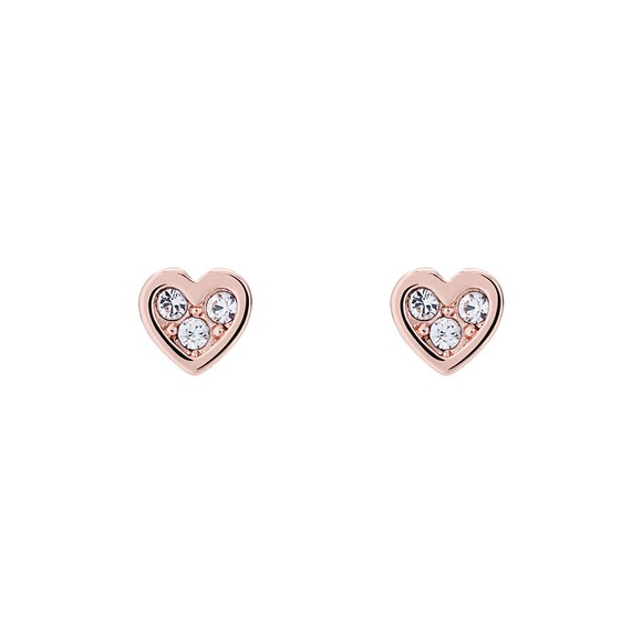 Ted Baker Womens Pink Neena Nano Heart Stud Earring main image