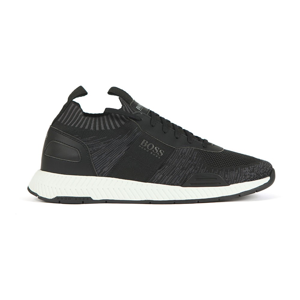 boss titanium runner mesh trainers