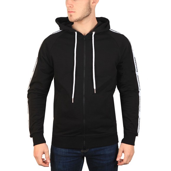 Moschino Tape Full Zip Hoody | Oxygen Clothing
