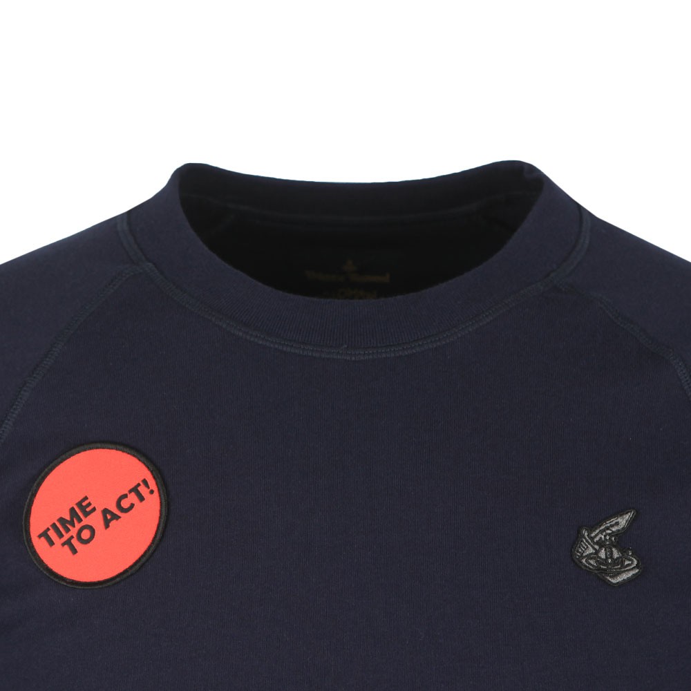 Vivienne Westwood｜SWEATSHIRTS (TIME MACHINE RAGLAN SWEA Vivienne Westwood | Time Machine Raglan Sweatshirt | Crew