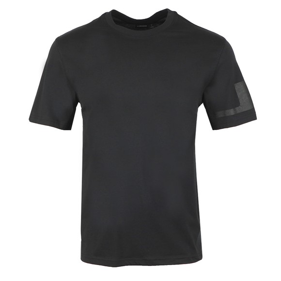 J.Lindeberg Mens Black Jordan Distinct T-Shirt #1