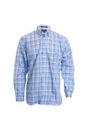 Gant Mens Blue Gant Azure P.S. Sport Poplin LS Small Check Shirt