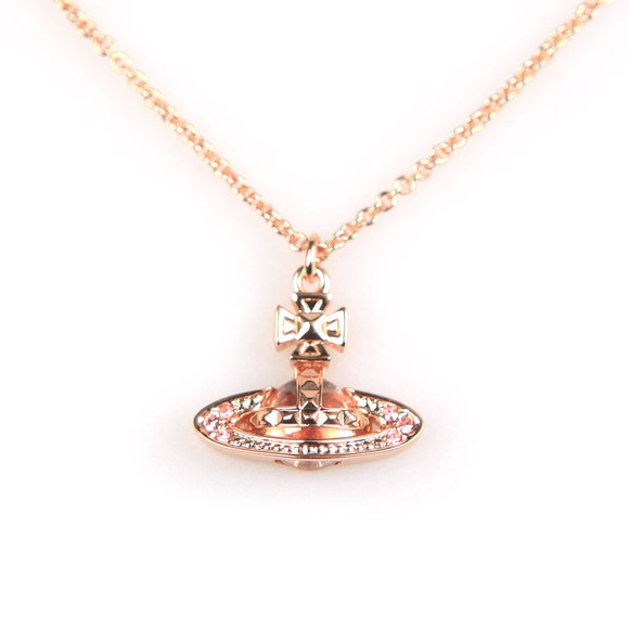 Vivienne Westwood Womens Pink Pina Small Bas Relief Pendant #1