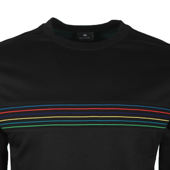 PS Paul Smith Mens Black Stripe Sweatshirt #2