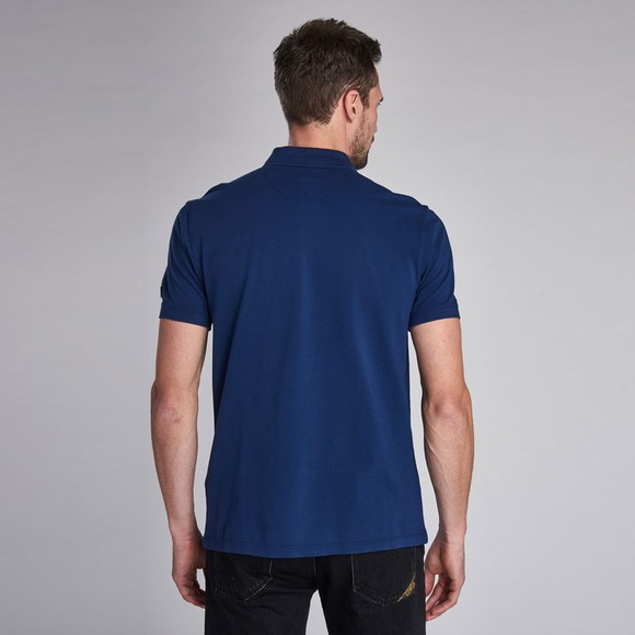 Barbour International Mens Blue Pocket Polo Shirt main image