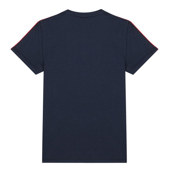 Paul Smith Junior Boys Blue Aaron Shoulder Detail T-Shirt main image