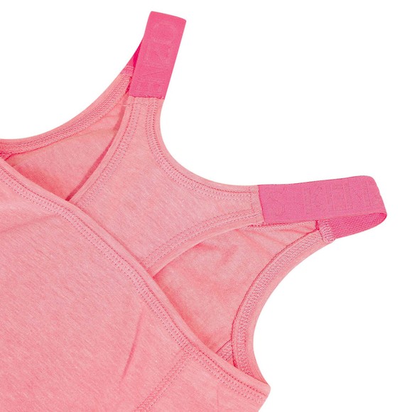 Kenzo Kids Girls Pink Sport Line Logo Vest  #3