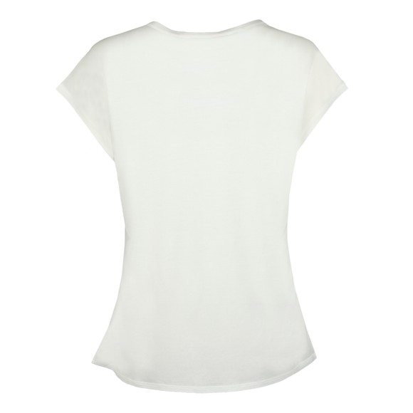 Ted Baker Womens White Kcarmaa Woodland Woven Front Top main image