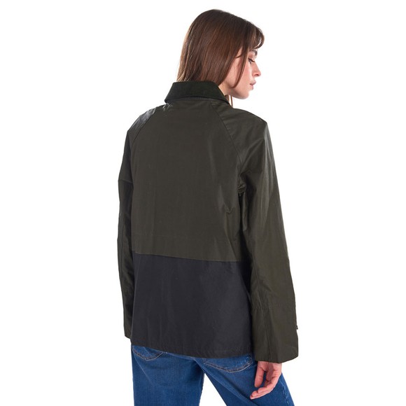 Barbour Lifestyle Womens Green Robyn Wax Jacket main image