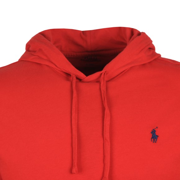 Polo Ralph Lauren Mens Red Long Sleeve Hooded T Shirt #2
