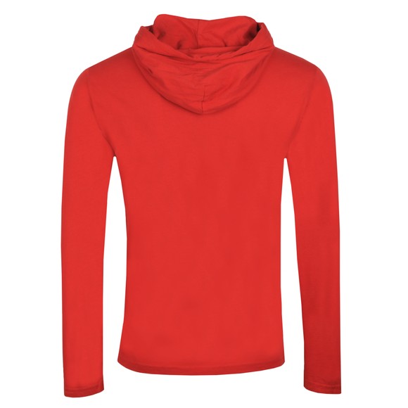Polo Ralph Lauren Mens Red Long Sleeve Hooded T Shirt #3