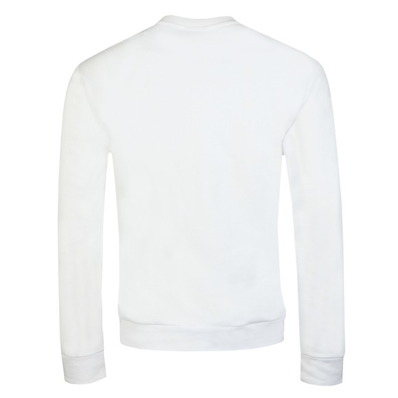 Emporio Armani Mens White Large EA Logo Sweatshirt main image