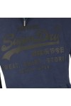 Superdry Mens Blue VL Shirt Shop Bonded Hoodie