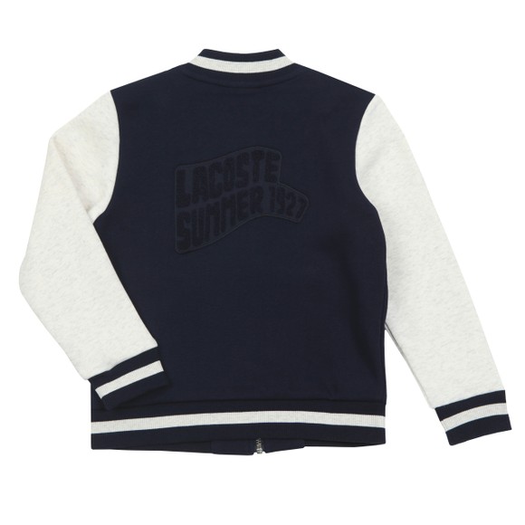 Lacoste Boys Blue SJ4822 Full Zip Sweatshirt main image