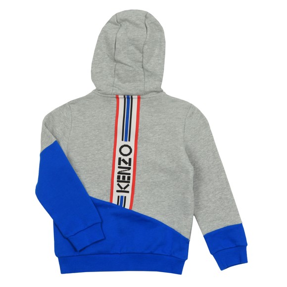 Kenzo Kids Boys Grey Logo JB 6 Hoody main image