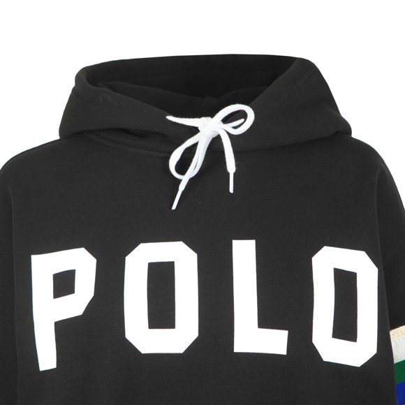 Polo Ralph Lauren Womens Black Rainbow Arm Hoody main image