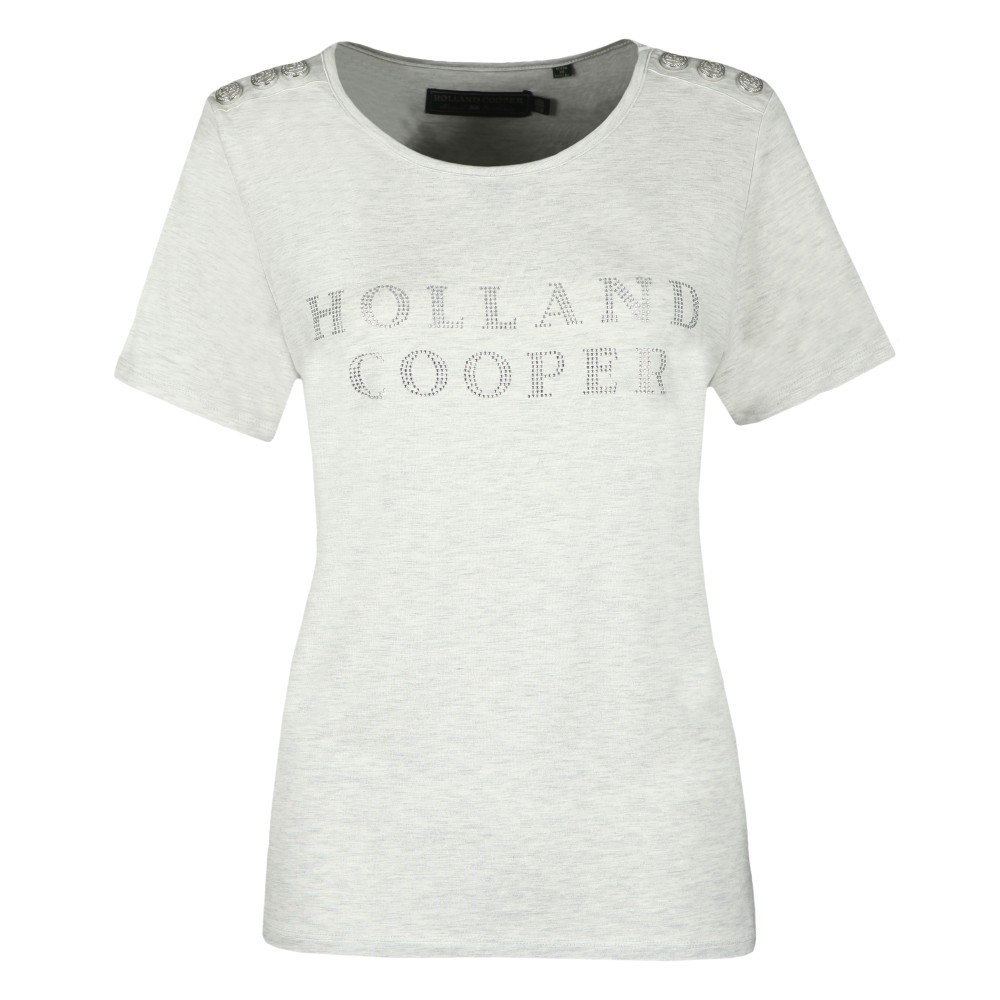 

Essential Crystal Crew Neck T Shirt