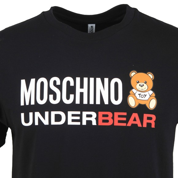Moschino Mens Black Underbear T Shirt #2